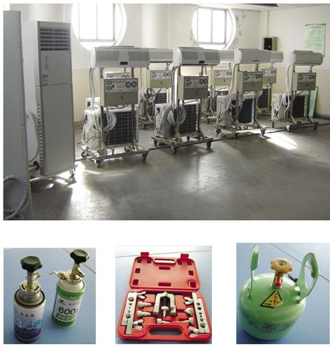 變頻空調(diào)制冷設(shè)備實訓(xùn)裝置