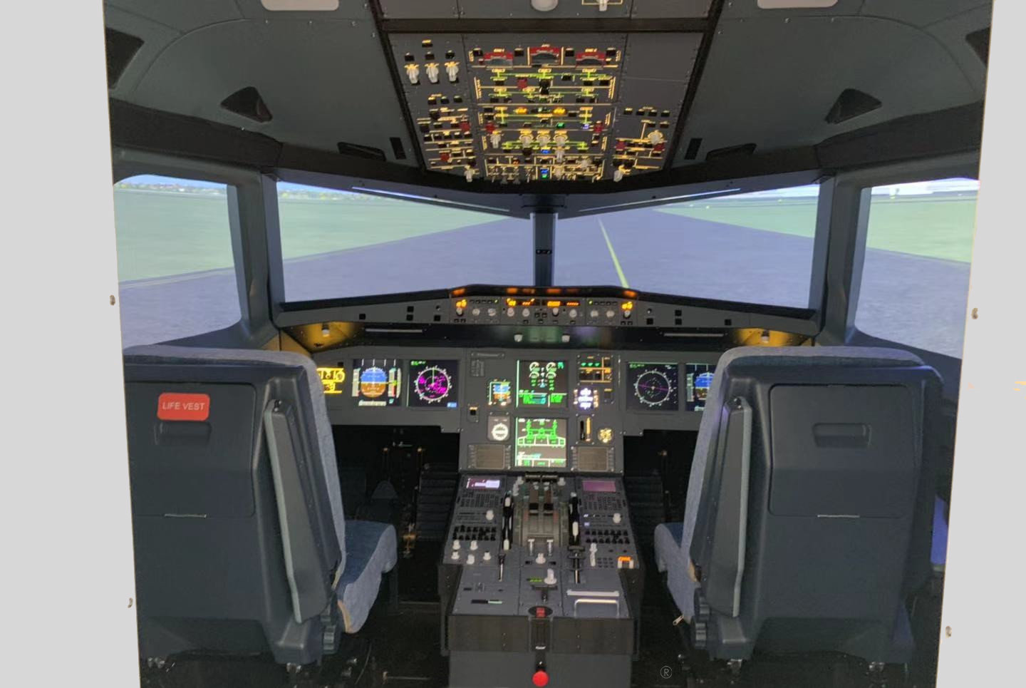 A320飛行動感模擬器