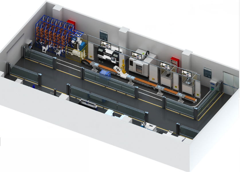 LGJ-SJ18智能機(jī)器人個(gè)性化定制多智能體生產(chǎn)線
