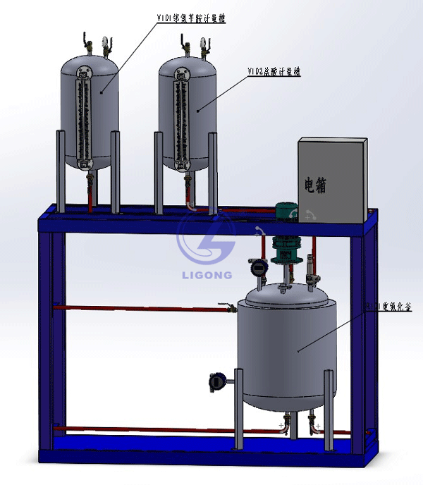 重氮化工藝實訓裝置